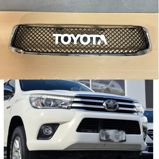 Front Bumper Grille for Toyota Hilux Revo 2015-2020