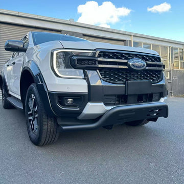 Stainless Steel Nudge bar Ford Ranger 2022+ /Everest 2022+ Black Q1