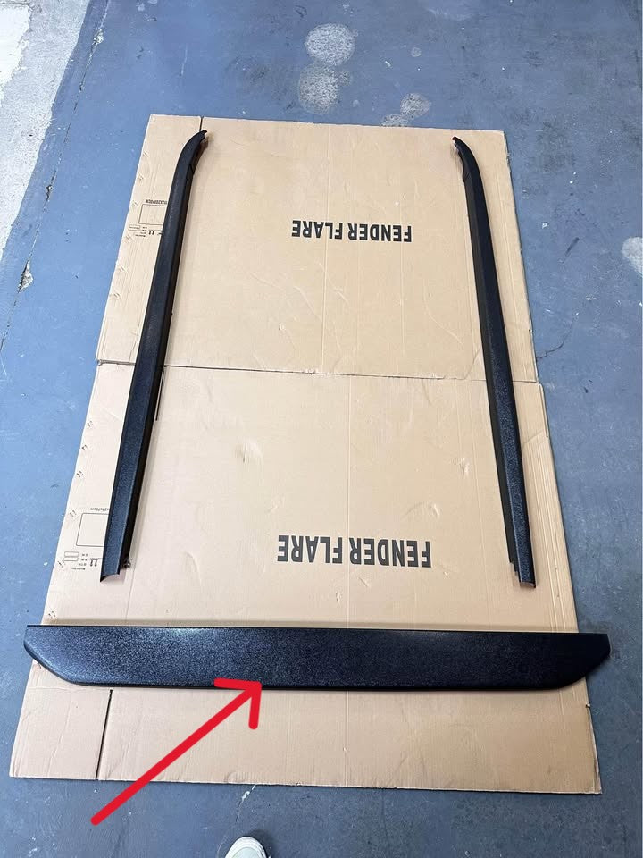 Tailgate Cover for Nissan Navara NP300 2015-2020 Textured Black