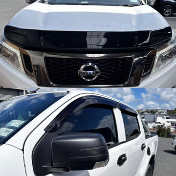Monsoon and Bonnet Guard Aftermarket Style Nissan Navara NP300 2015-2020