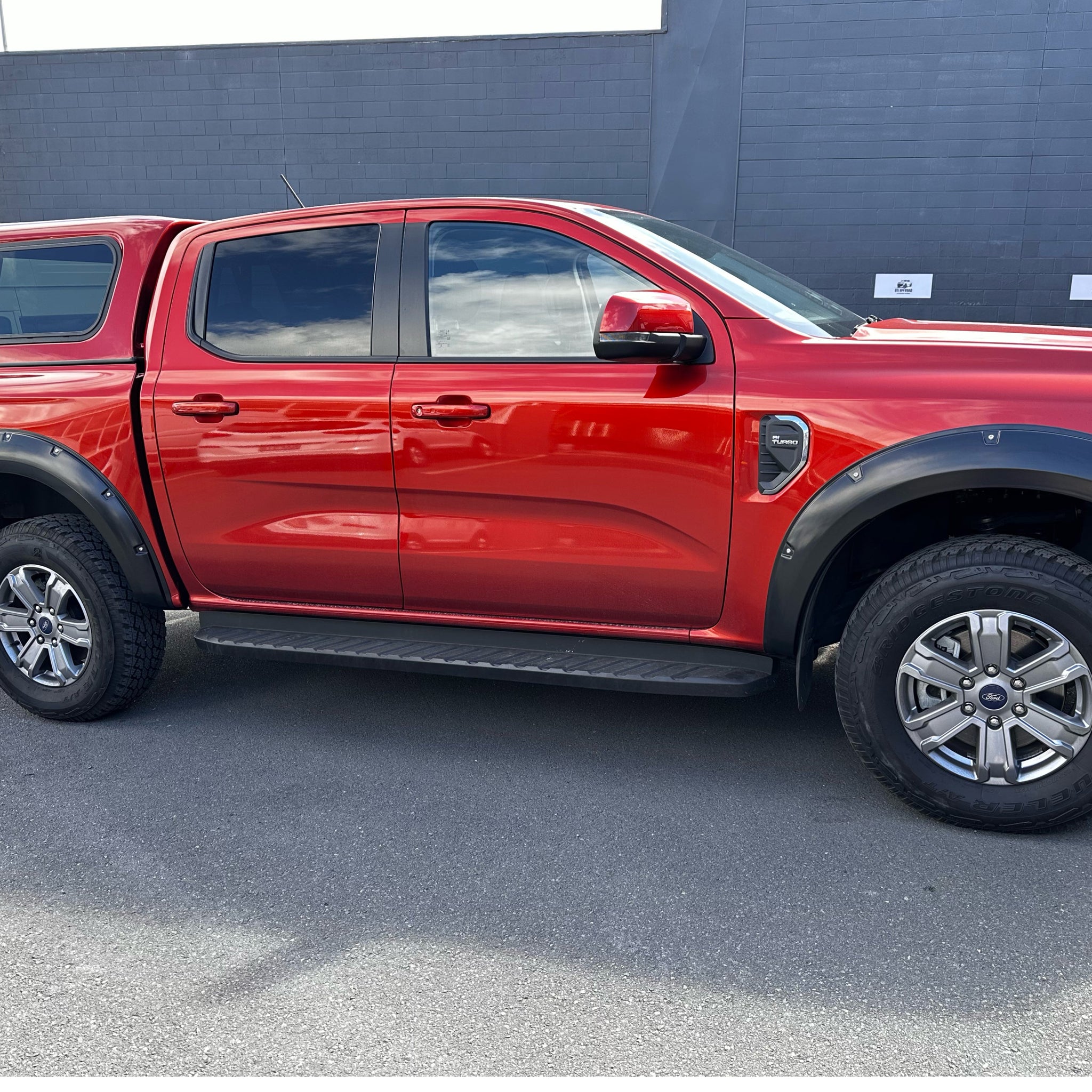 Fender Flare Ford Ranger 2022+ New Ranger XLT/Sport Model bolt Style Matte Black Double Cab