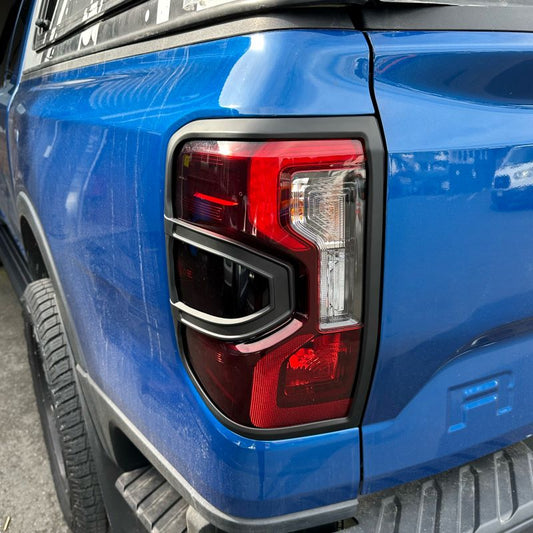 Headlight Covers and Taillight Covers Ford Ranger 2022+ New RANGER Matte black