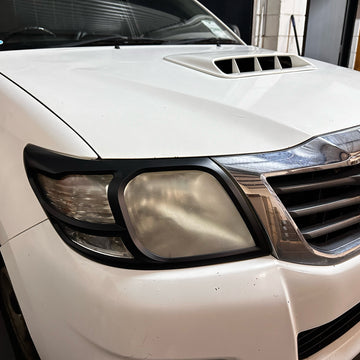 Headlight Covers Toyota Vigo 2012-2015 Matte Black