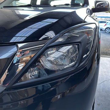 Headlight Covers Mazda BT-50 2012-2020 Matte Black