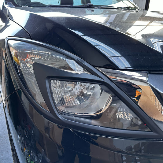 Headlight Covers Mazda BT-50 2012-2020 Matte Black