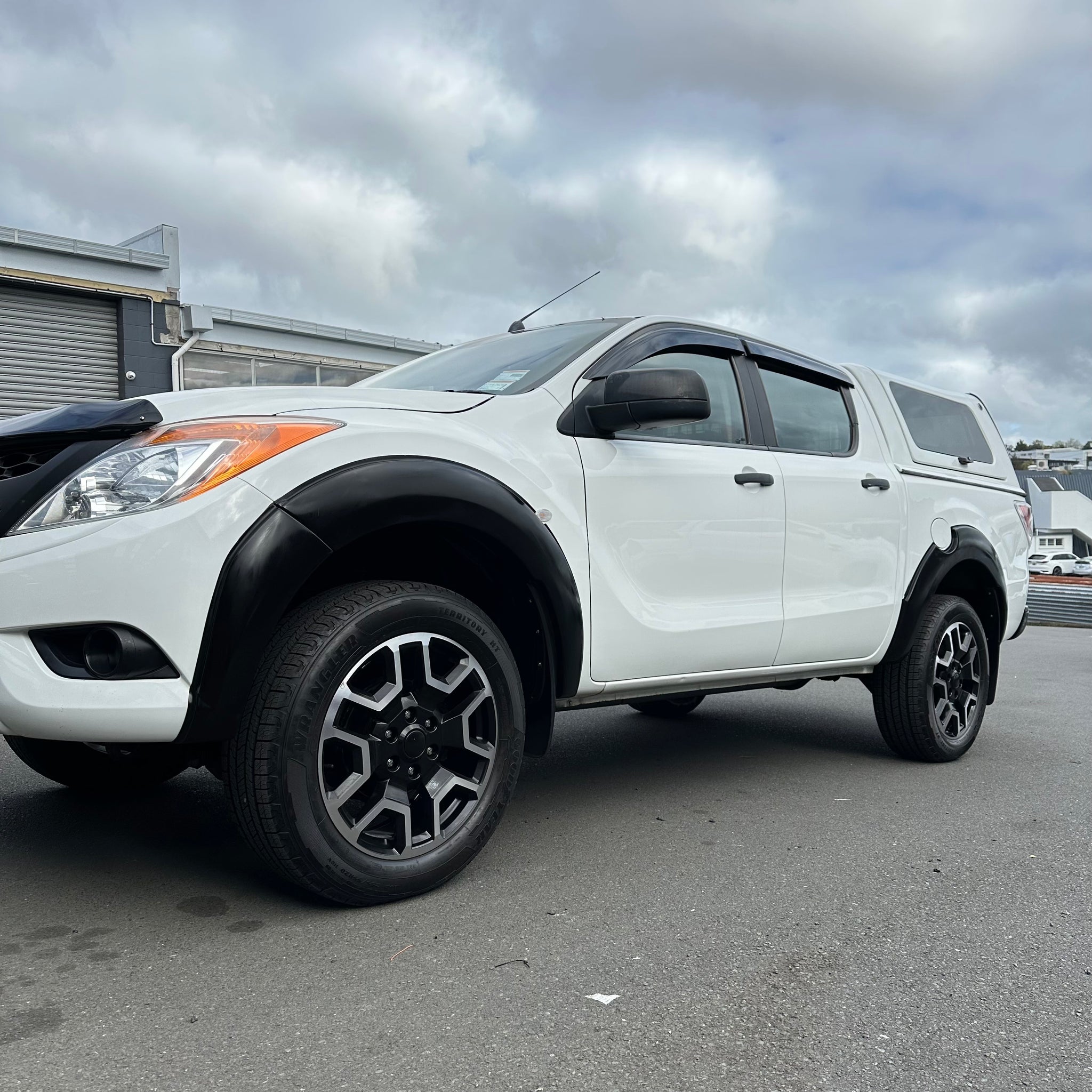 Fender Flare Mazda BT-50 2012-2020 OEM Style 6 inch Matte Black