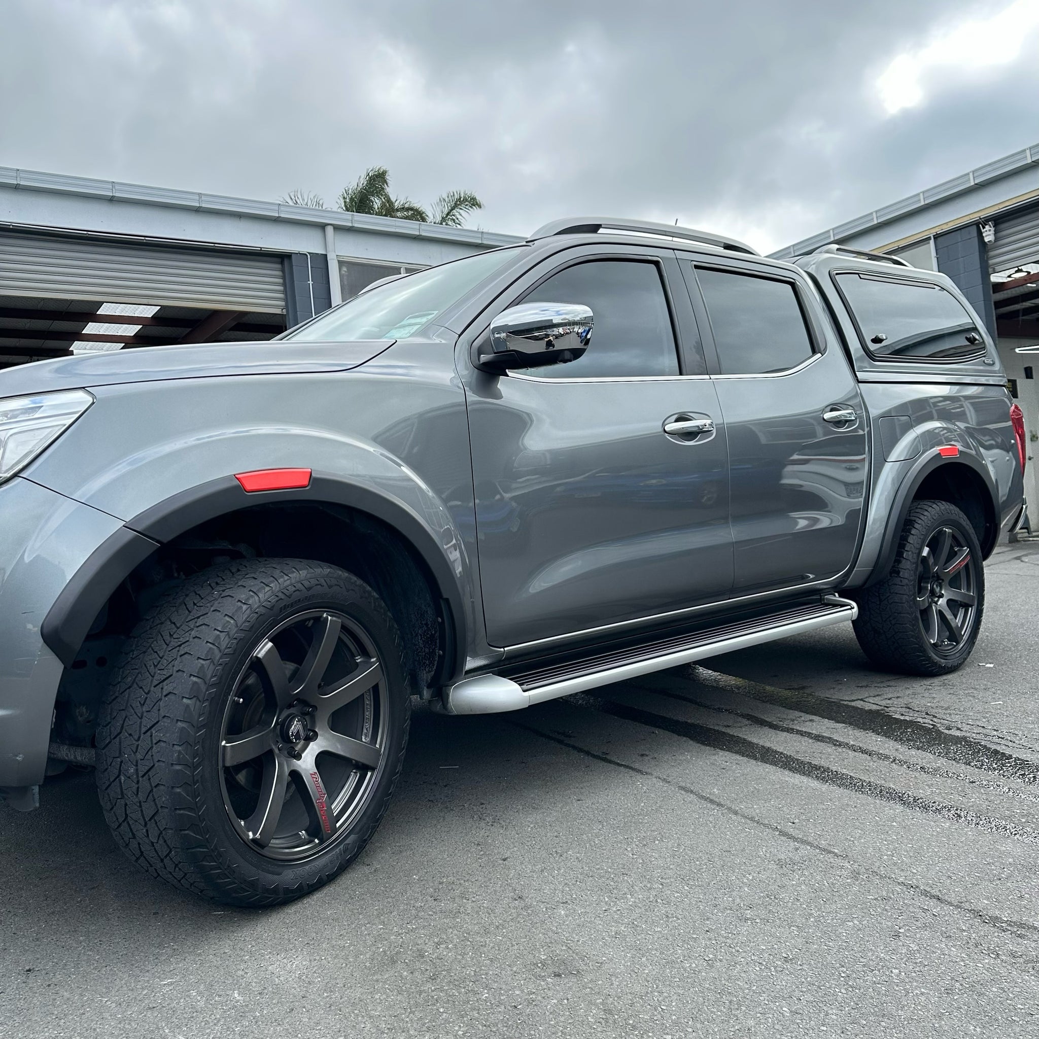 Fender Flare Nissan Navara NP300 2015-2020 OEM Style with Red layer Surface