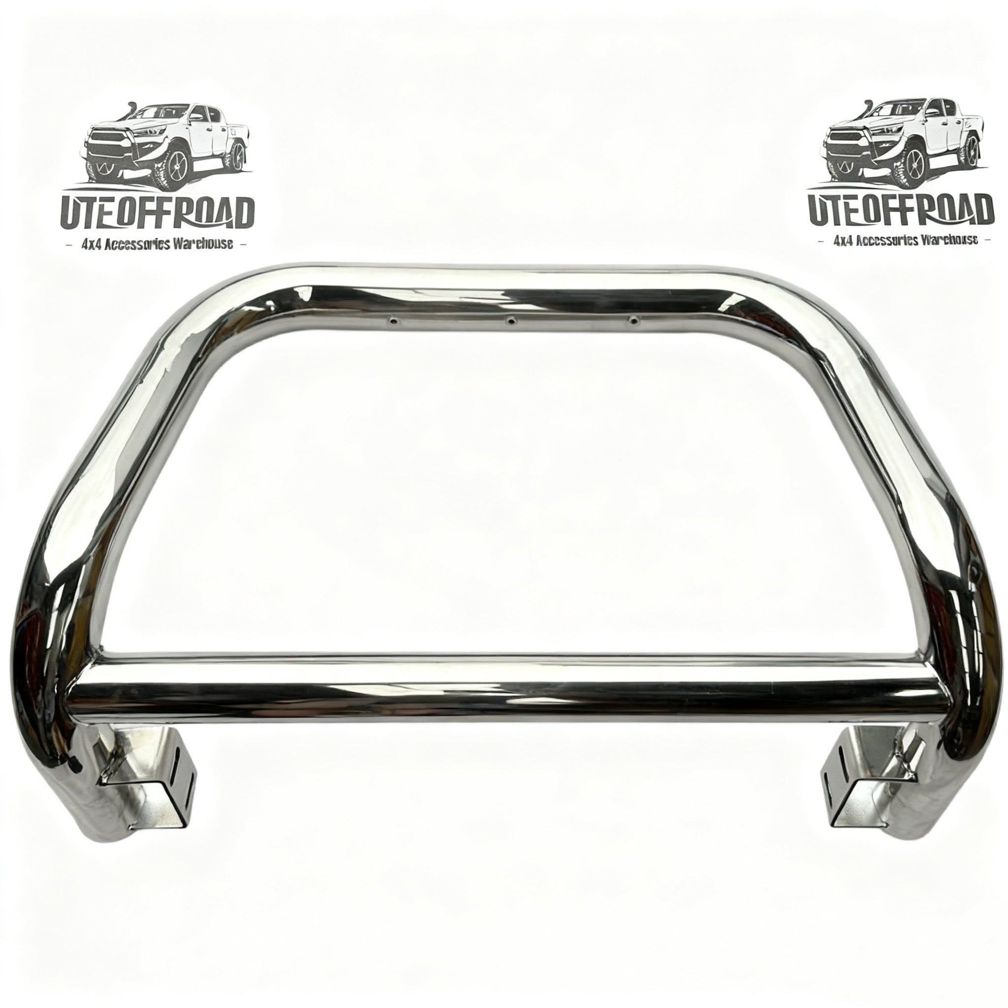304 Stainless Steel Nudge Bar Mazda BT-50 2021+ Medium Size Chrome