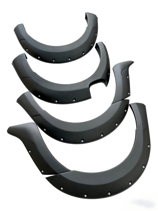 Fender Flare Lychee Texture Bolt Style for Ford Ranger PX1 2012-2015