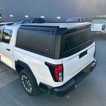 Premium Aluminium Canopy with Rear View Glass for Toyota Hilux 2026+ SR5/SR5 Cruiser Double Cab