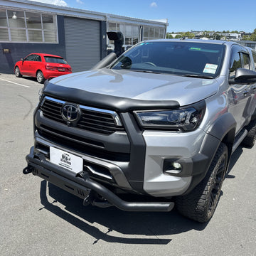 Bonnet Guard Protector Stone Guard Toyota Hilux 2021+ Matte Black