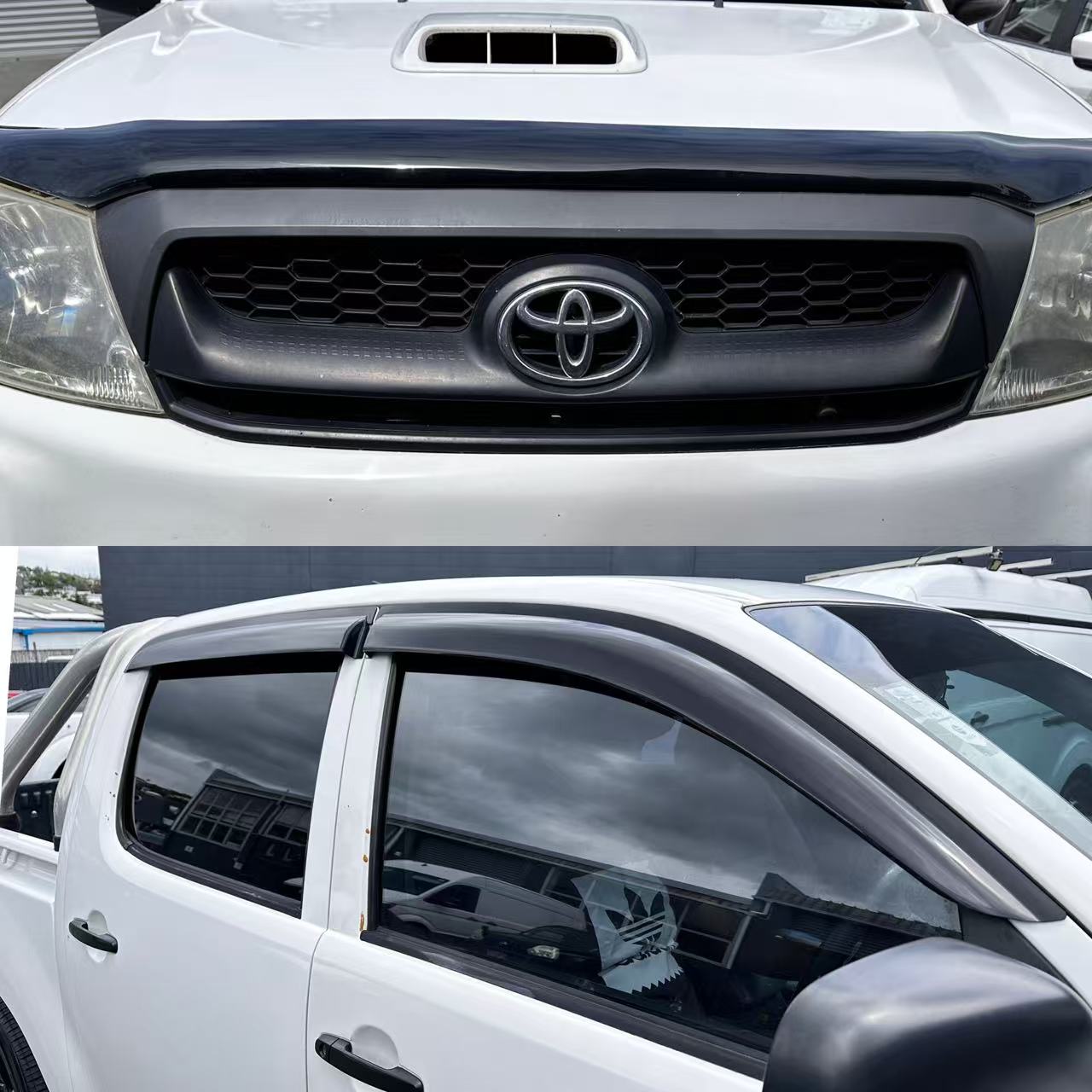 Monsoon and Bonnet Guard Toyota Hilux Vigo 2005-2012