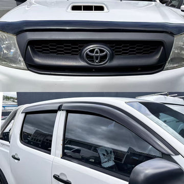 Monsoon and Bonnet Guard Toyota Hilux Vigo 2005-2012