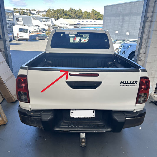 Tailgate Cover Toyota Hilux 2015-2020 Textured Black