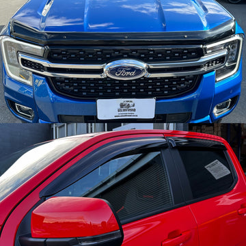 Monsoon and Bonnet Guard Ford Ranger 2022+ New Ranger OEM Style