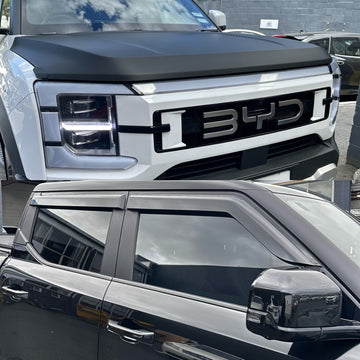 Monsoon and Bonnet Guard Matte Black for BYD Shark 6