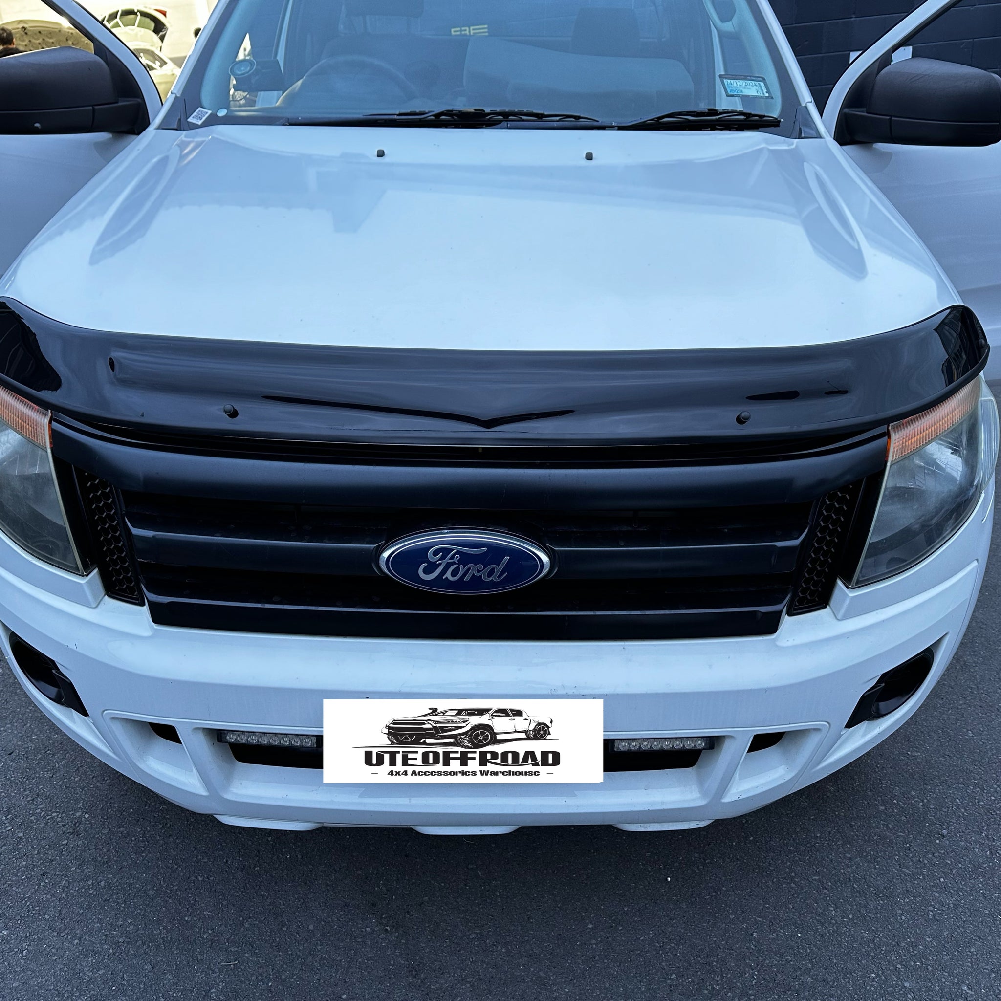 Bonnet Guard Protector Stone Guard Ford Ranger PX1 2012-2015 Aftermarket