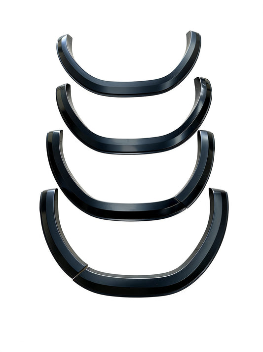 Fender Flare 4-inch Style Toyota Hilux Rocco 2018-2020 Matte Black