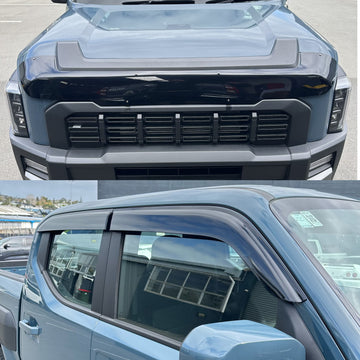 Monsoon and Bonnet Guard for Kia Tasman 2025+ Double Cab