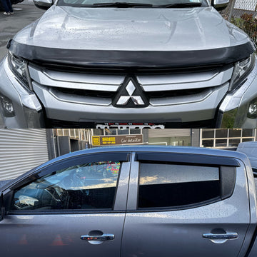 Monsoon and Bonnet Guard OEM Style Mitsubishi Triton 2019-2023
