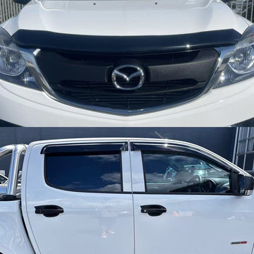 Monsoon and Bonnet Guard Mazda BT-50 2012-2020