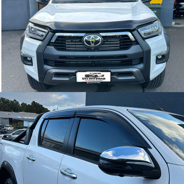 Monsoon and Bonnet Guard Toyota Hilux 2021+