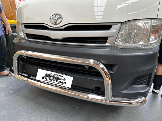 Nudge Bar Toyota Hiace Wild Body 2005-2019 Chrome