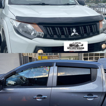 Monsoon and Bonnet Guard Mitsubishi Triton 2015-2018