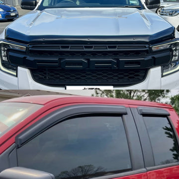 Monsoon and Bonnet Guard OEM Style Ford Ranger 2022+ Super Cab