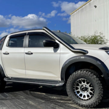 Snorkel Isuzu D-Max 2021-2023 Black Stainless Steel