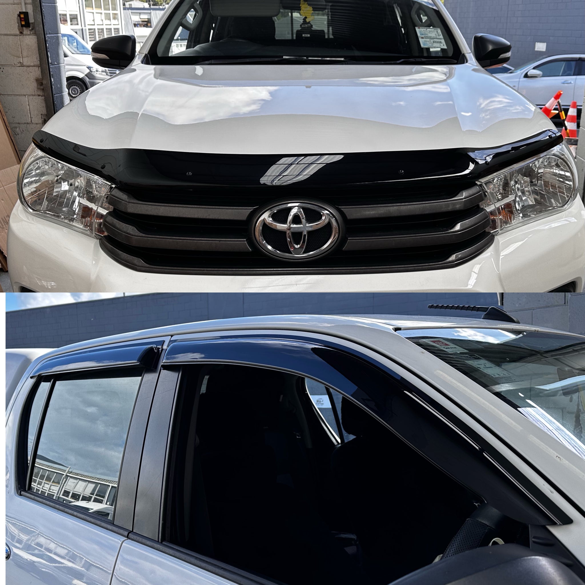 Monsoon and Bonnet Guard Toyota Hilux 2015-2018