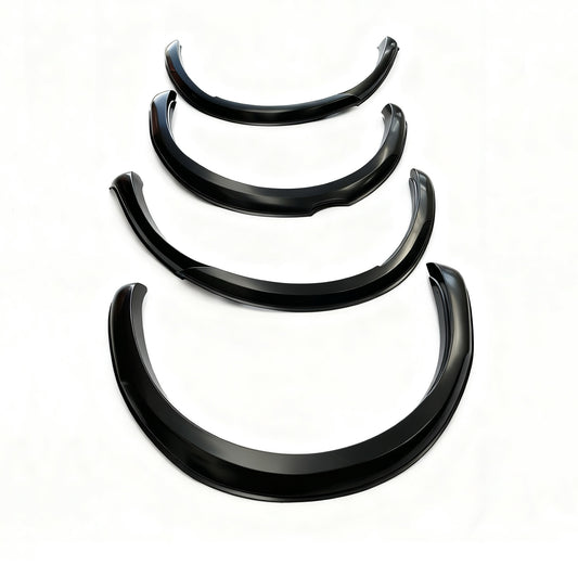 Fender Flare Ford Ranger PX2 2016-2018 3.5-inch Smooth Style Matte Black Double/Super Cab