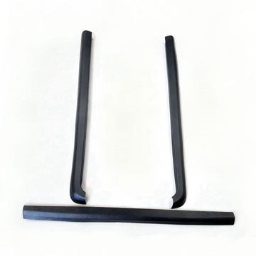 Bedside Rail Covers-3 Piece Set Isuzu D-Max 2021-2023 Double Cab Textured Black