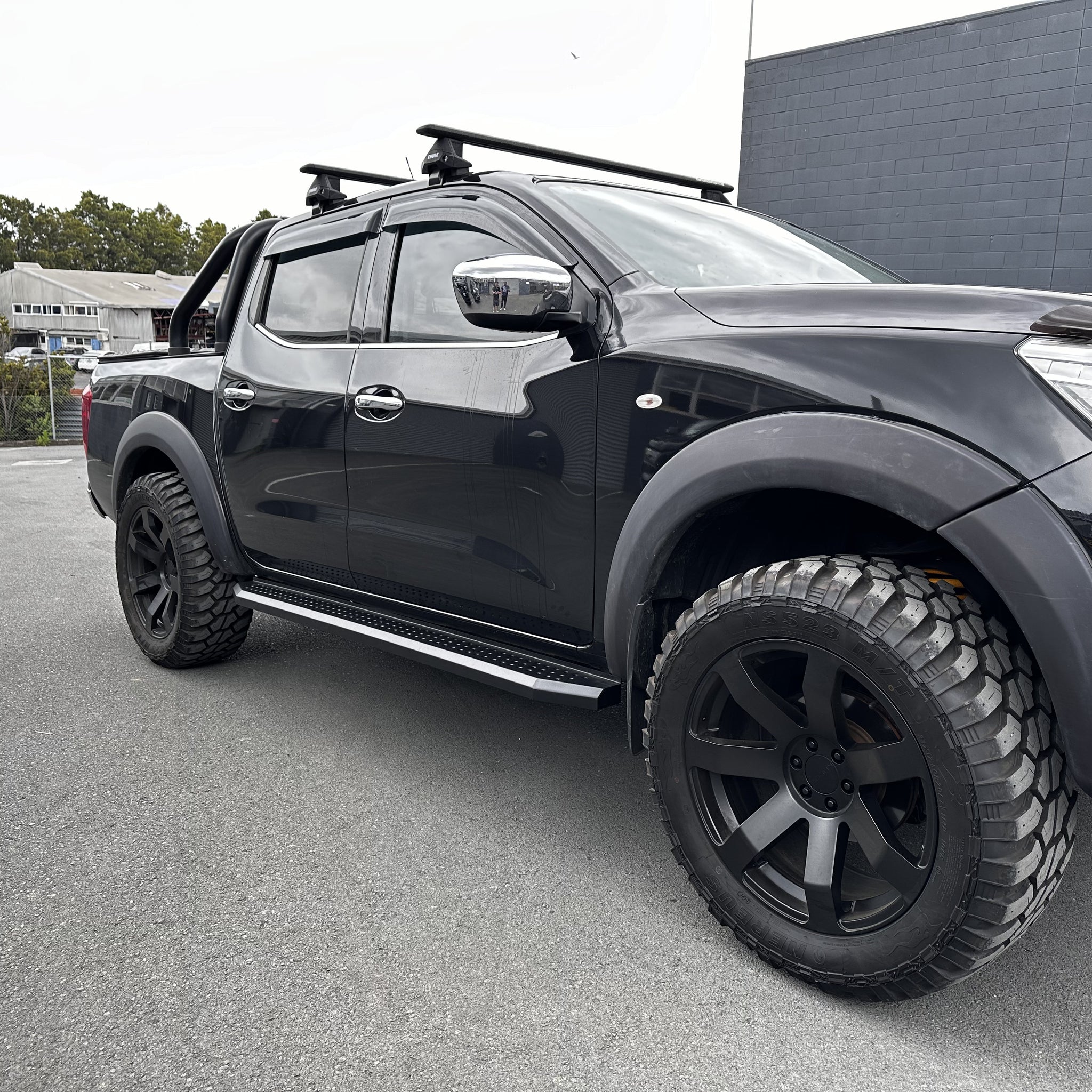 Fender Flare Nissan Navara NP300 ST SL STX  2015-2020 OEM Style Matte Black