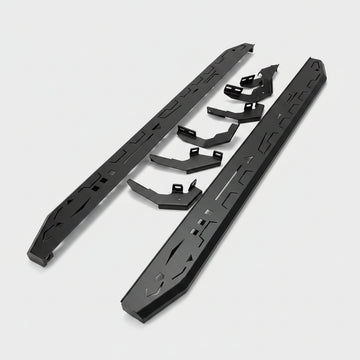 Side Step Running Board Offroad Steel Hilux 2015-Current Double/Super Cab