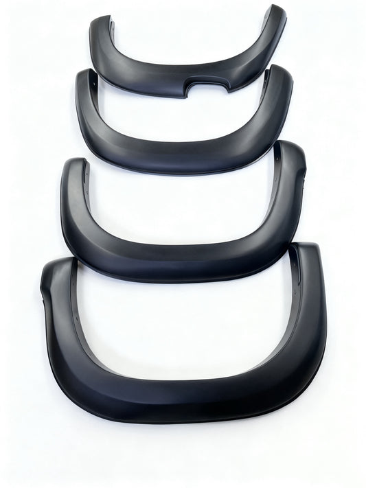 Fender Flare Mitsubishi Triton 2019-2023 Smooth Style Matte Black