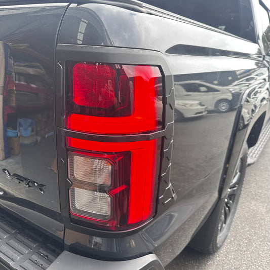 Taillight Covers Mitsubishi Triton 2024+ Matte black