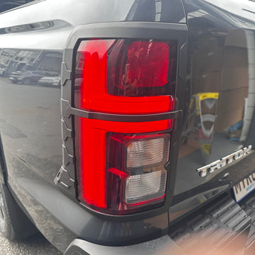 Taillight Covers Mitsubishi Triton 2024+ Matte black