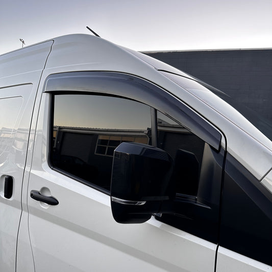 DOOR VISORS/ WINDOW MONSOONS Weather Shields Toyota Hiace 2019+