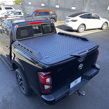 Aluminium Heavy-Duty Hard Lid for Nissan Navara 2015-Current Double Cab