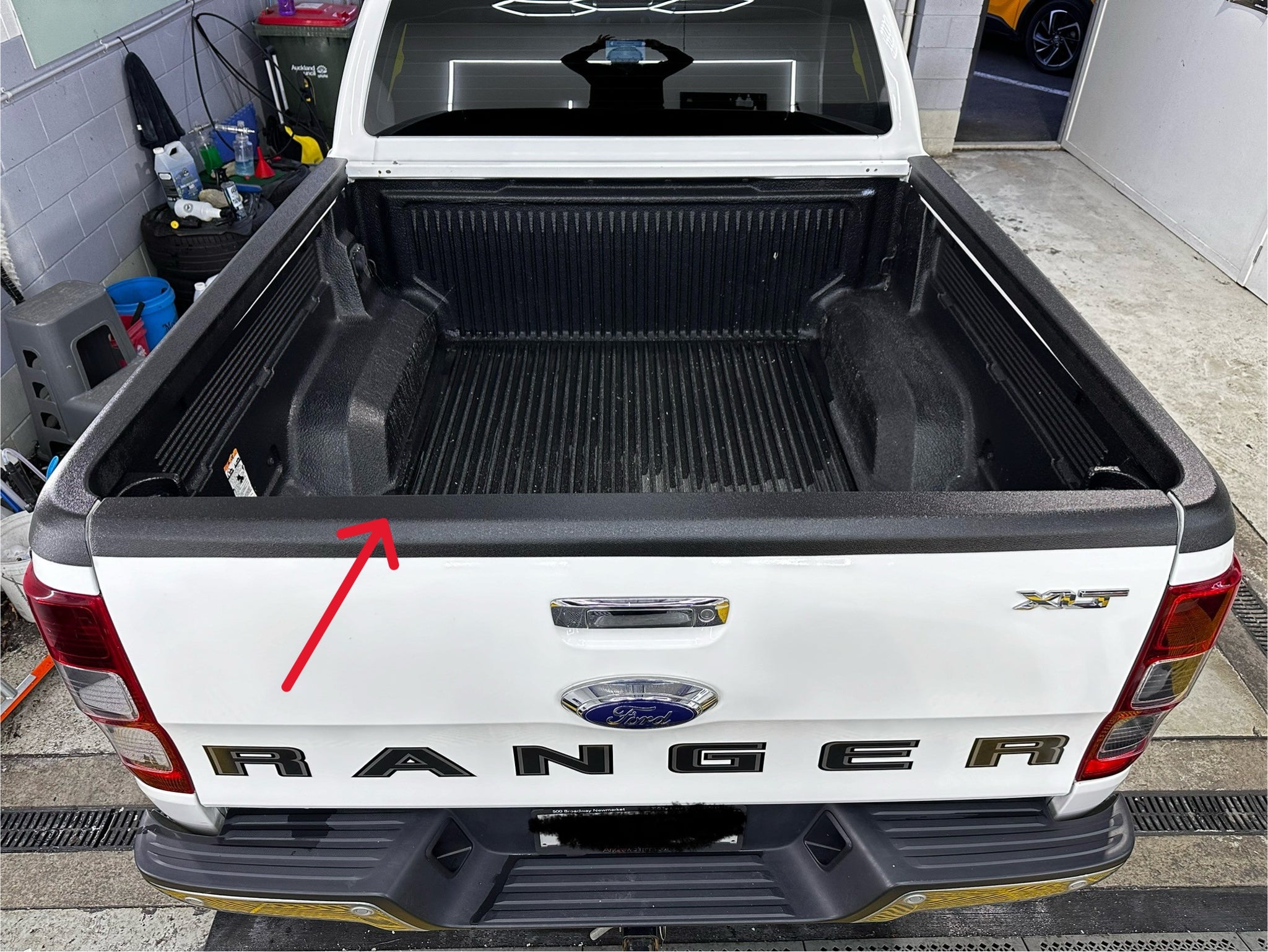 Tailgate Cap Protector cover Ford RANGER PX1 PX2 PX3 2012-2021