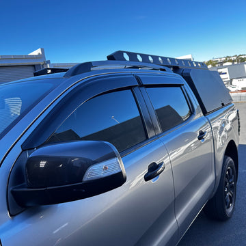 DOOR VISORS/ WINDOW MONSOONS Weather Shields Ford Ranger PX1 PX2 PX3 2012-2021