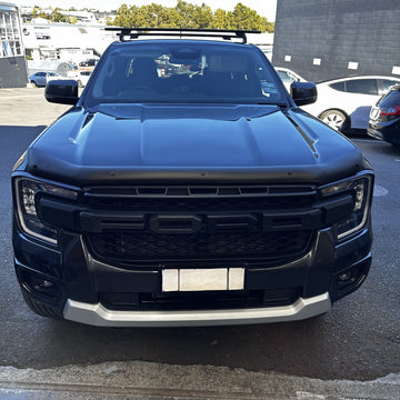 Bonnet Guard Protector Stone Guard Ford Ranger 2022+ New Ranger Matte Black
