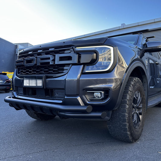 Nudge Bar Ford Ranger 2022+ New Ranger Low Bar Black 