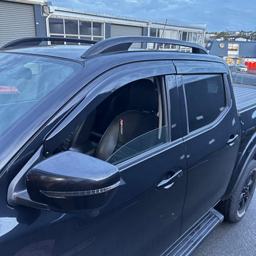 DOOR VISORS/ WINDOW MONSOONS Weather Shields Nissan Navara NP300 2015-2020/2021-2025