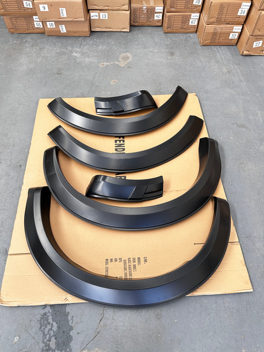 Fender Flare Ford Ranger 2022+ XLT/Sport Smooth Style Matte Black Super Cab