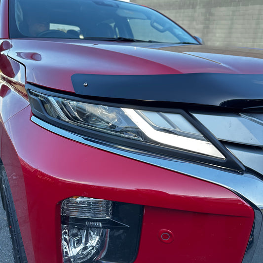 Headlight Covers Mitsubishi Triton 2019-2023 Matte black