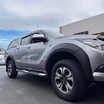Fender Flare Mazda BT-50 2012-2020 OEM Style 6-Inch Matte Black