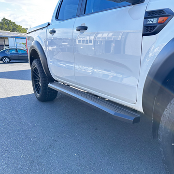Side Step Running Board MAZDA BT 50 2012-2020 F3 Black Steel