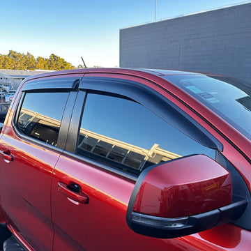 DOOR VISORS/ WINDOW MONSOONS Weather Shields Ford Ranger 2022+ New Ranger